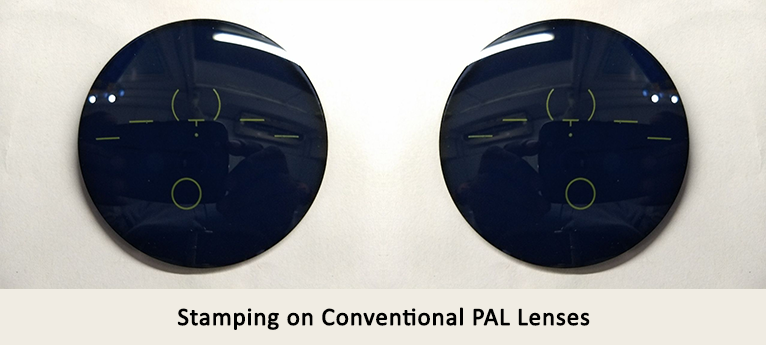 Conventional PAL Lenses